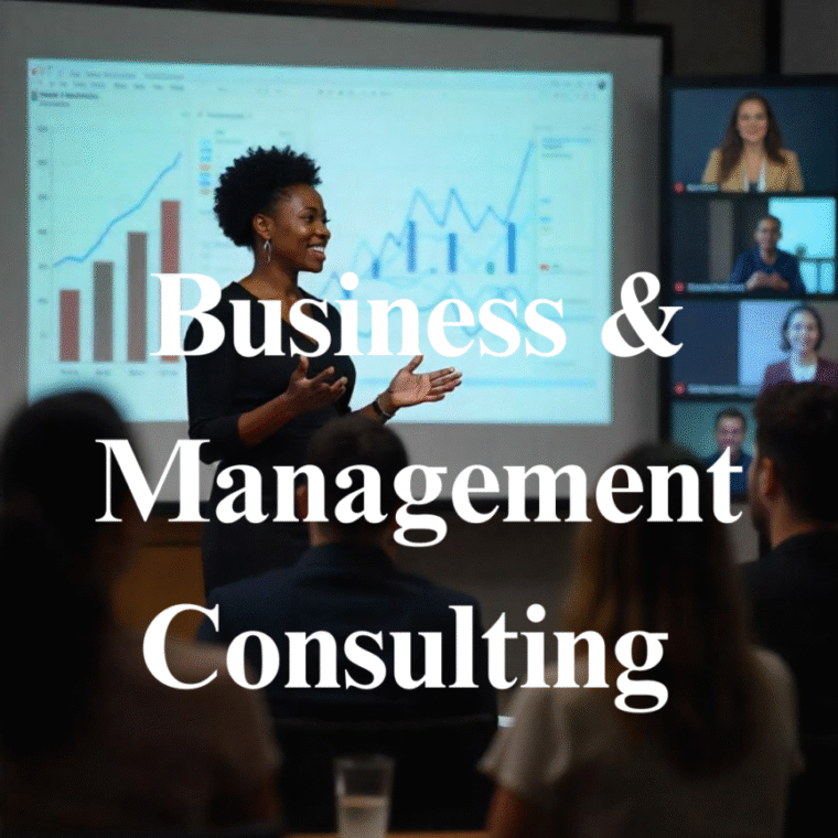 Business and management consulting